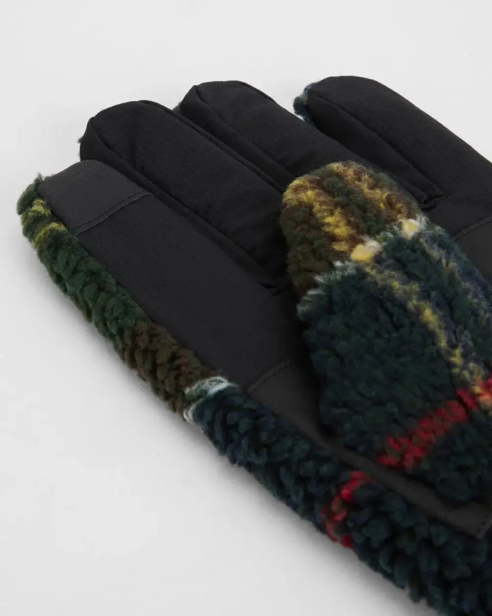 BARBOUR - MGL0147TN11 FIELD TARTAN FLEECE GLOVES