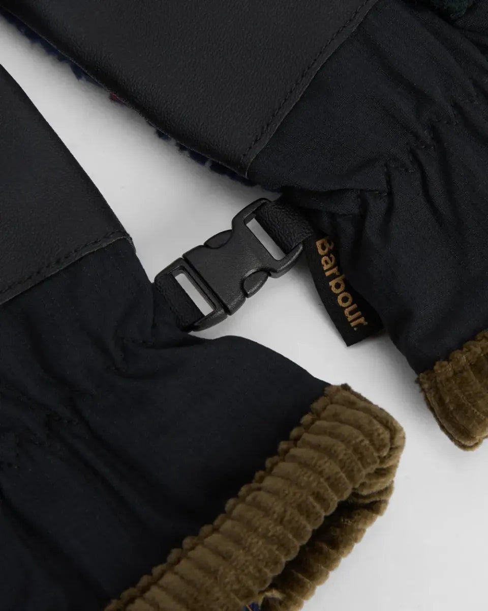 BARBOUR - MGL0147TN11 FIELD TARTAN FLEECE GLOVES