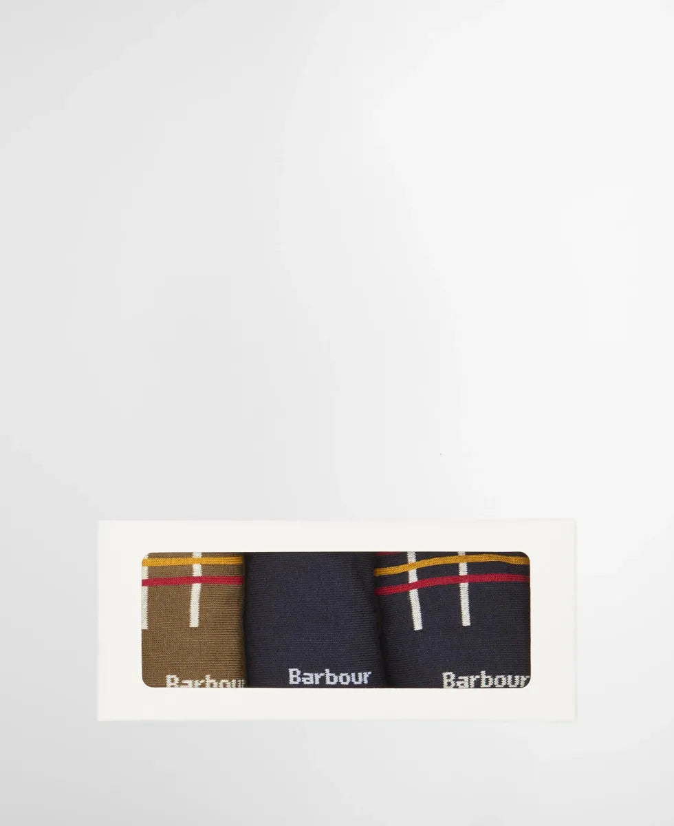 BARBOUR - MGS0071TN11 CLASSIC TARTAN SOCKS GIFT BOX
