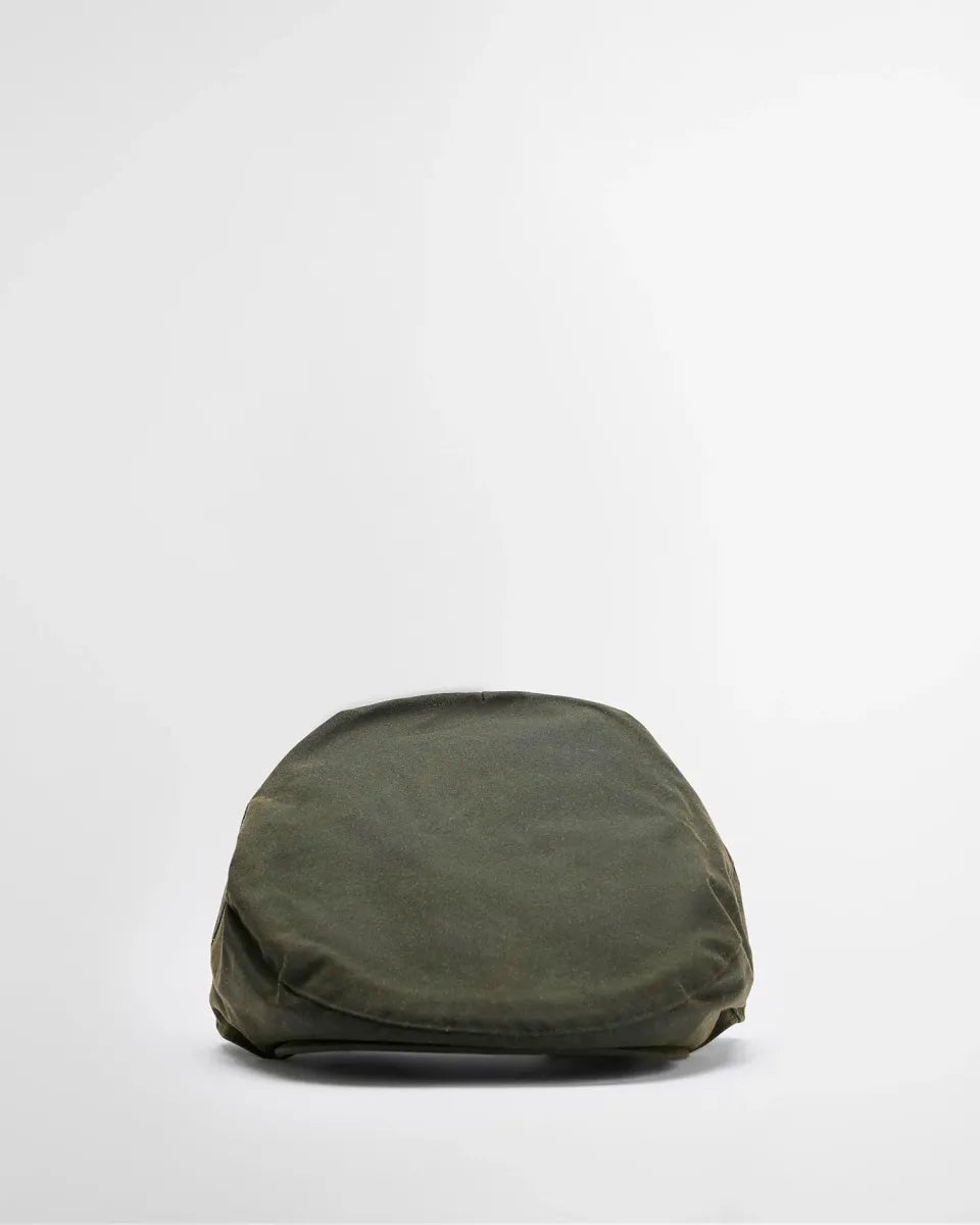BARBOUR - MHA0003OL71 OLIVE WAX FLAT CAP