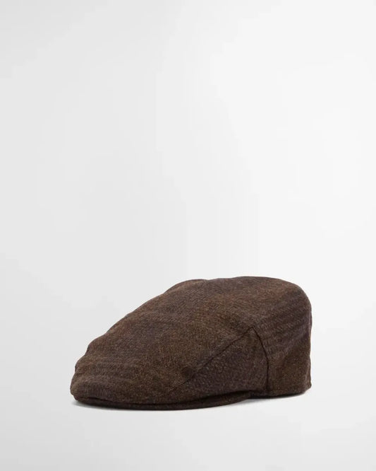 BARBOUR - MHA0858BR91 DEVERON TWEED FLAT CAP