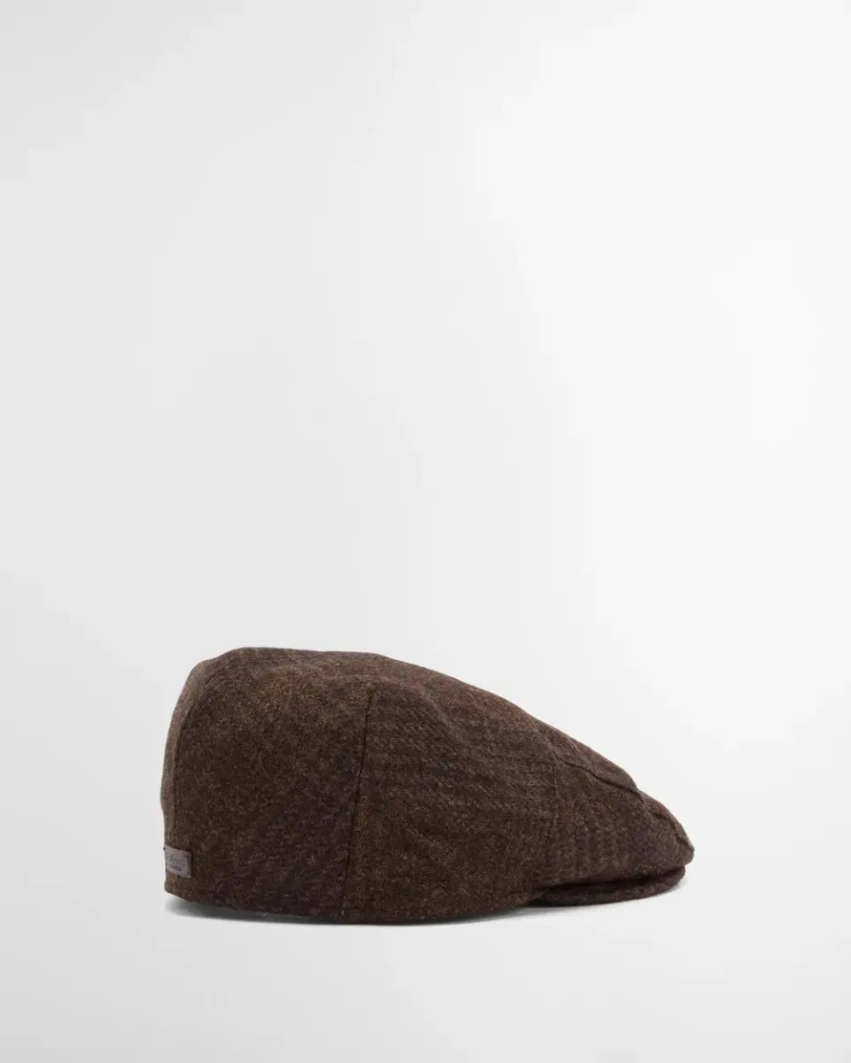BARBOUR - MHA0858BR91 DEVERON TWEED FLAT CAP