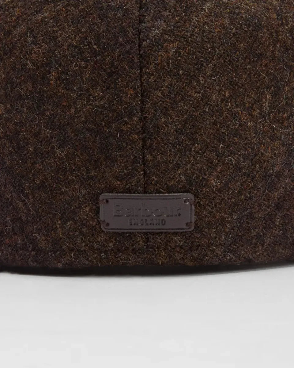 BARBOUR - MHA0858BR91 DEVERON TWEED FLAT CAP