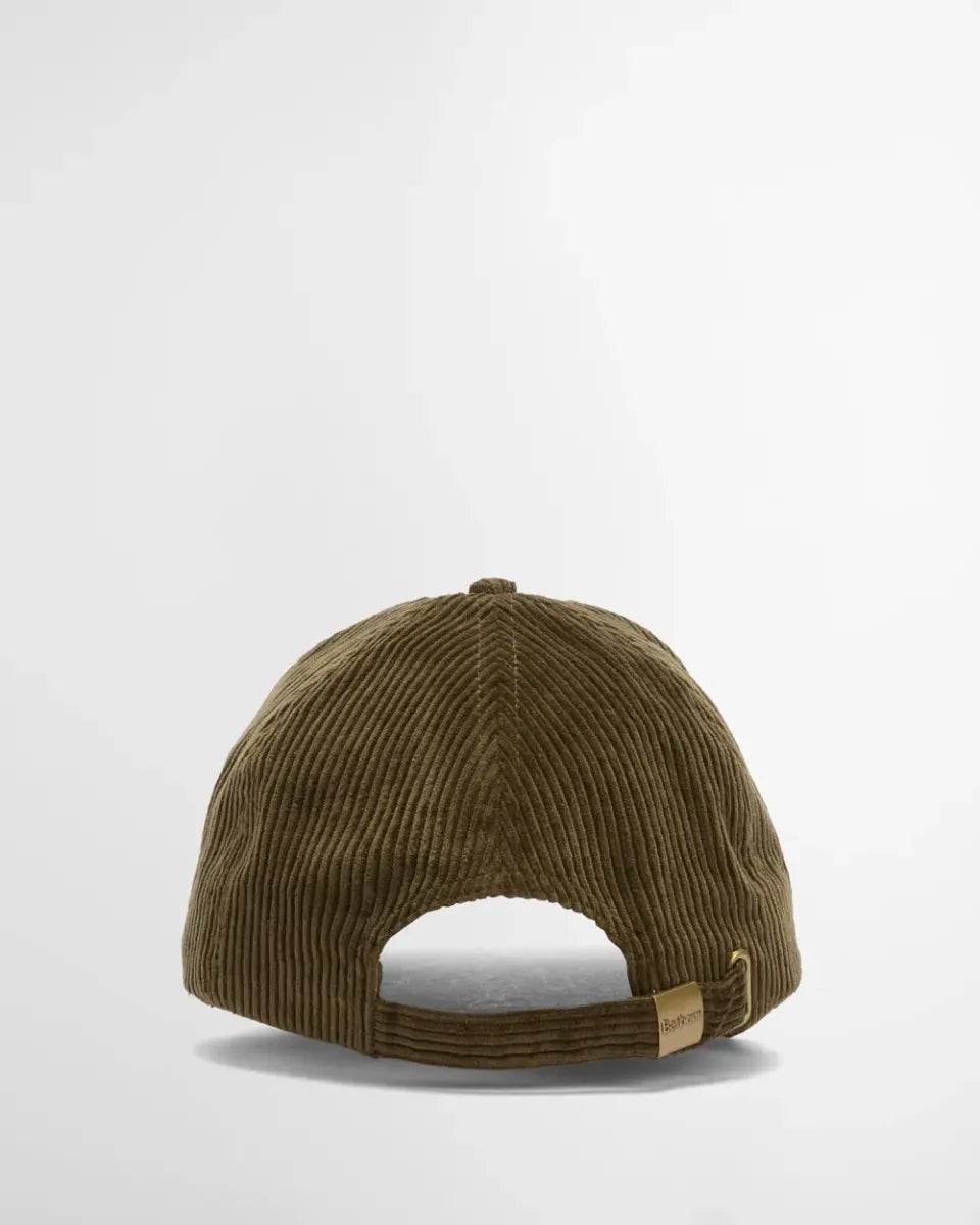 BARBOUR - MHA0911OL51 PRESTON CORD CAP OLIVE