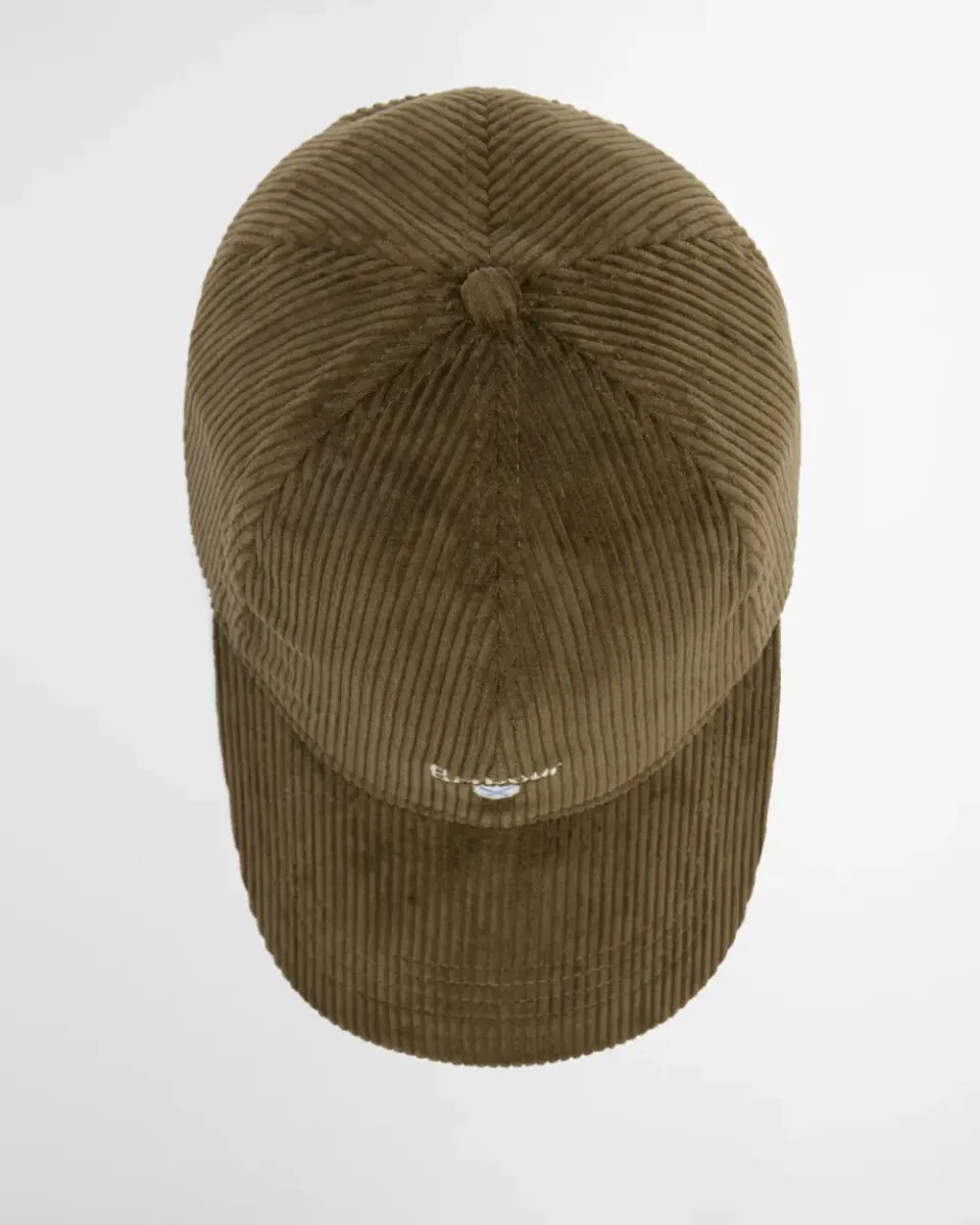 BARBOUR - MHA0911OL51 PRESTON CORD CAP OLIVE
