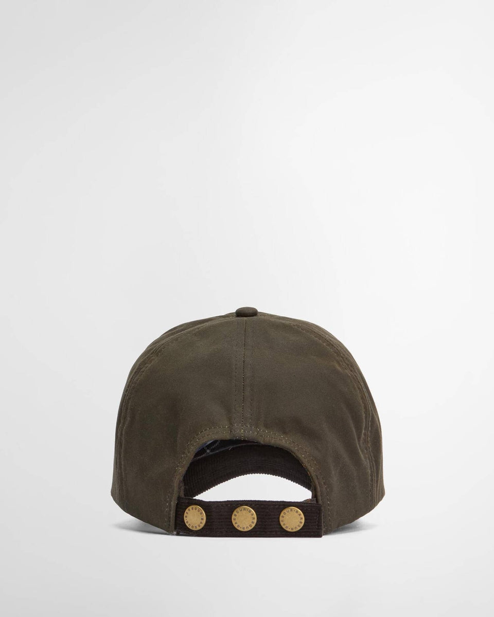 BARBOUR - MHA0913OL71 ASHBY CAP OLIVE/BROWN