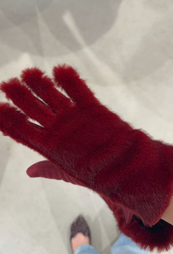 Sophie - handschoen One size - Bordeaux FF