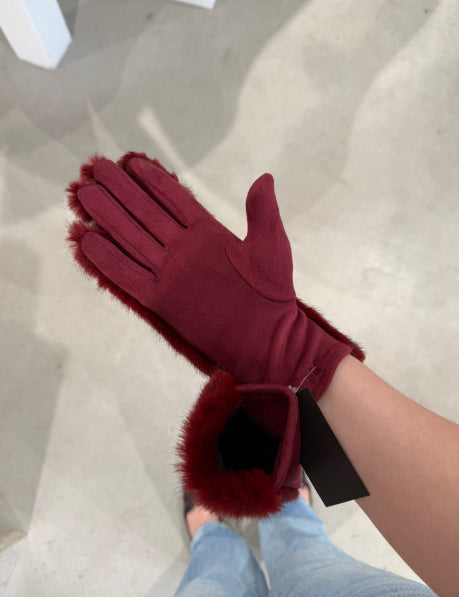 Sophie - handschoen One size - Bordeaux FF