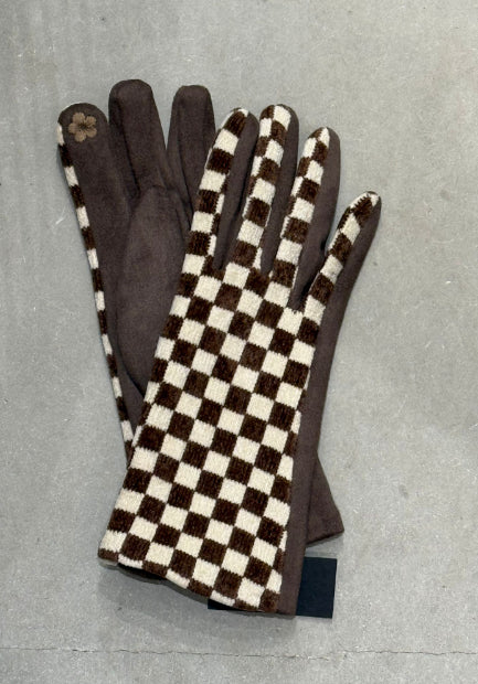 SOPHIE - Handschoenen dambord