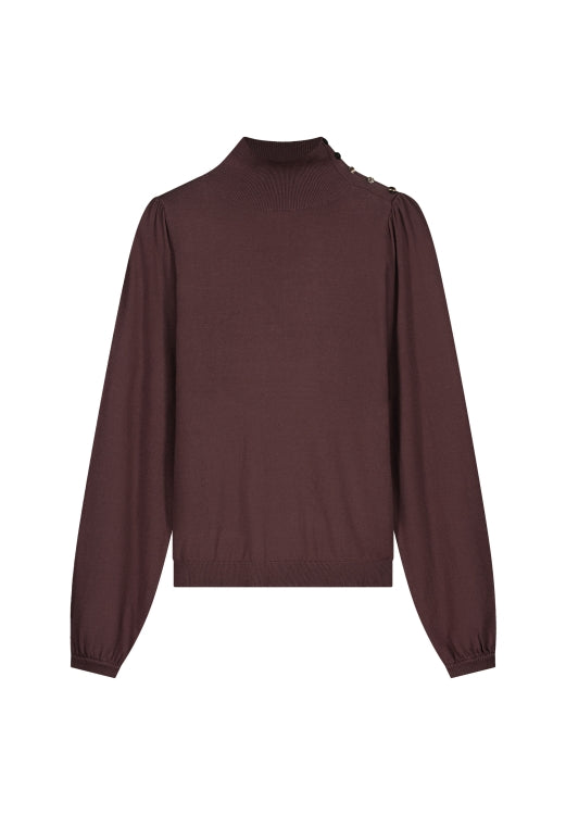 FABIENNE CHAPOT - MOLLY TURTLENECK COCOA