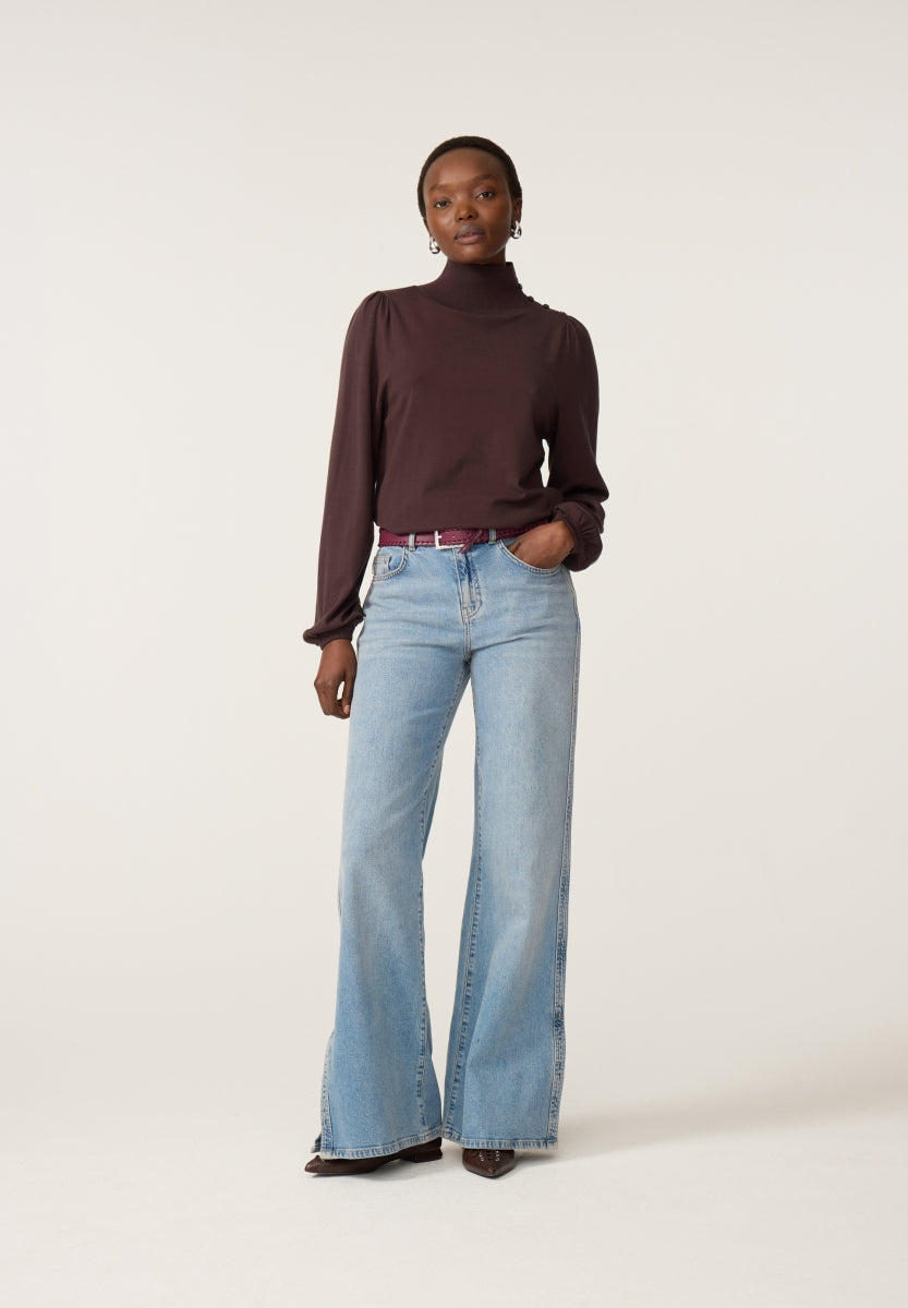 FABIENNE CHAPOT - MOLLY TURTLENECK COCOA