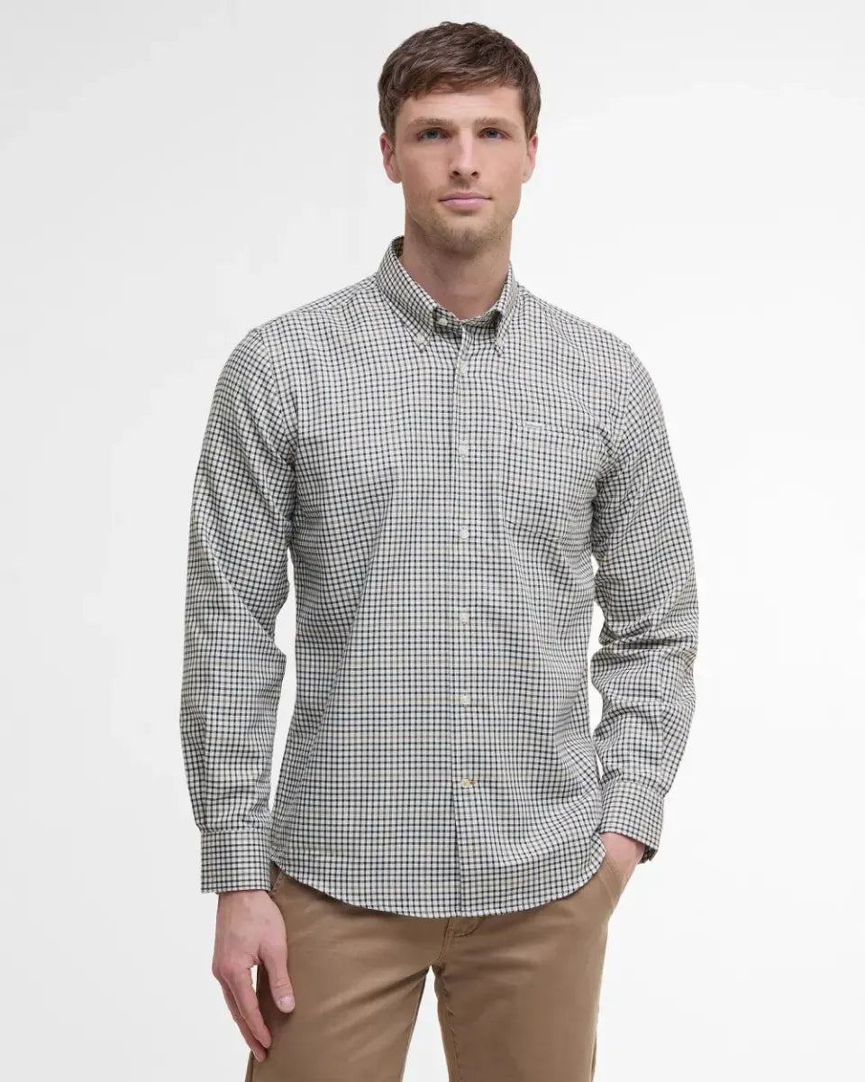 BARBOUR - MSH5044WH32 HENDERSON REGULAR THERMO WEAVE CHECKED SHIRT