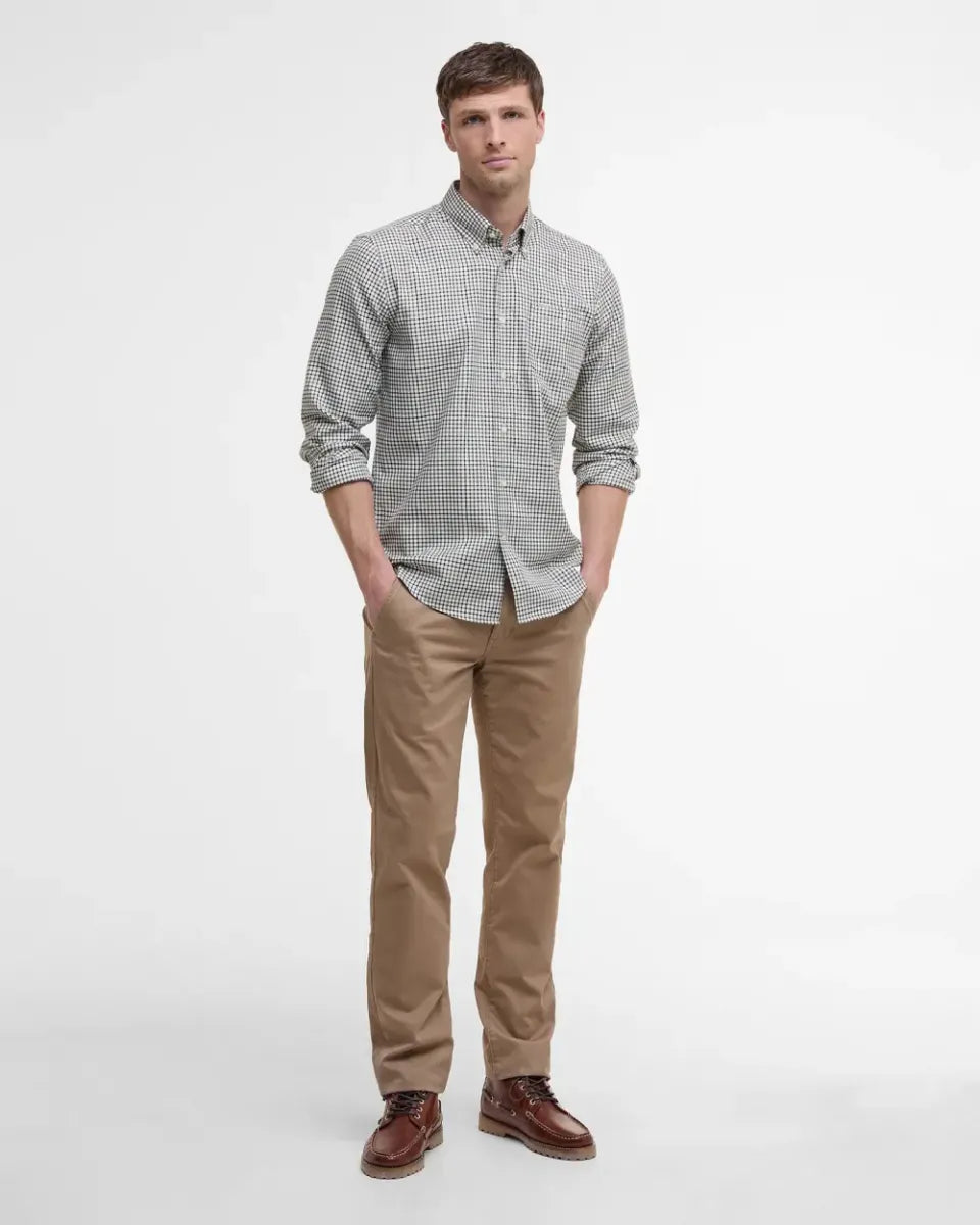 BARBOUR - MSH5044WH32 HENDERSON REGULAR THERMO WEAVE CHECKED SHIRT