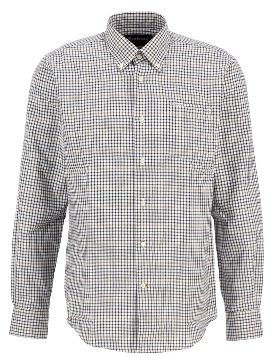 BARBOUR - MSH5044WH32 HENDERSON REGULAR THERMO WEAVE CHECKED SHIRT