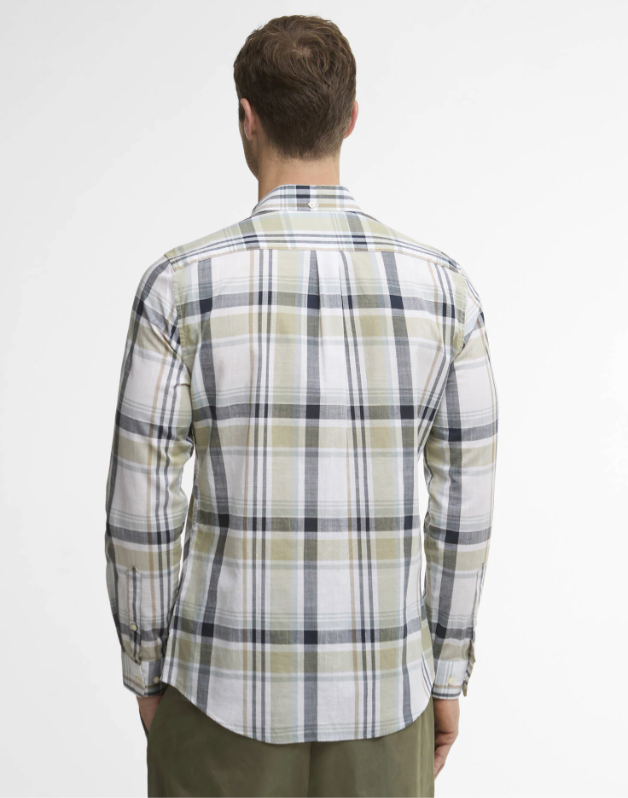 BARBOUR - MSH5295GN34 TAILORED SHIRT LAUREL GREEN