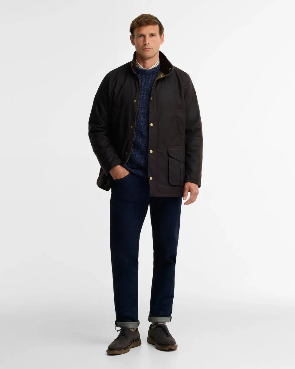 BARBOUR - MWX1213RU91 RUSTIC BARBOUR HEREFORD WAX JACKETS