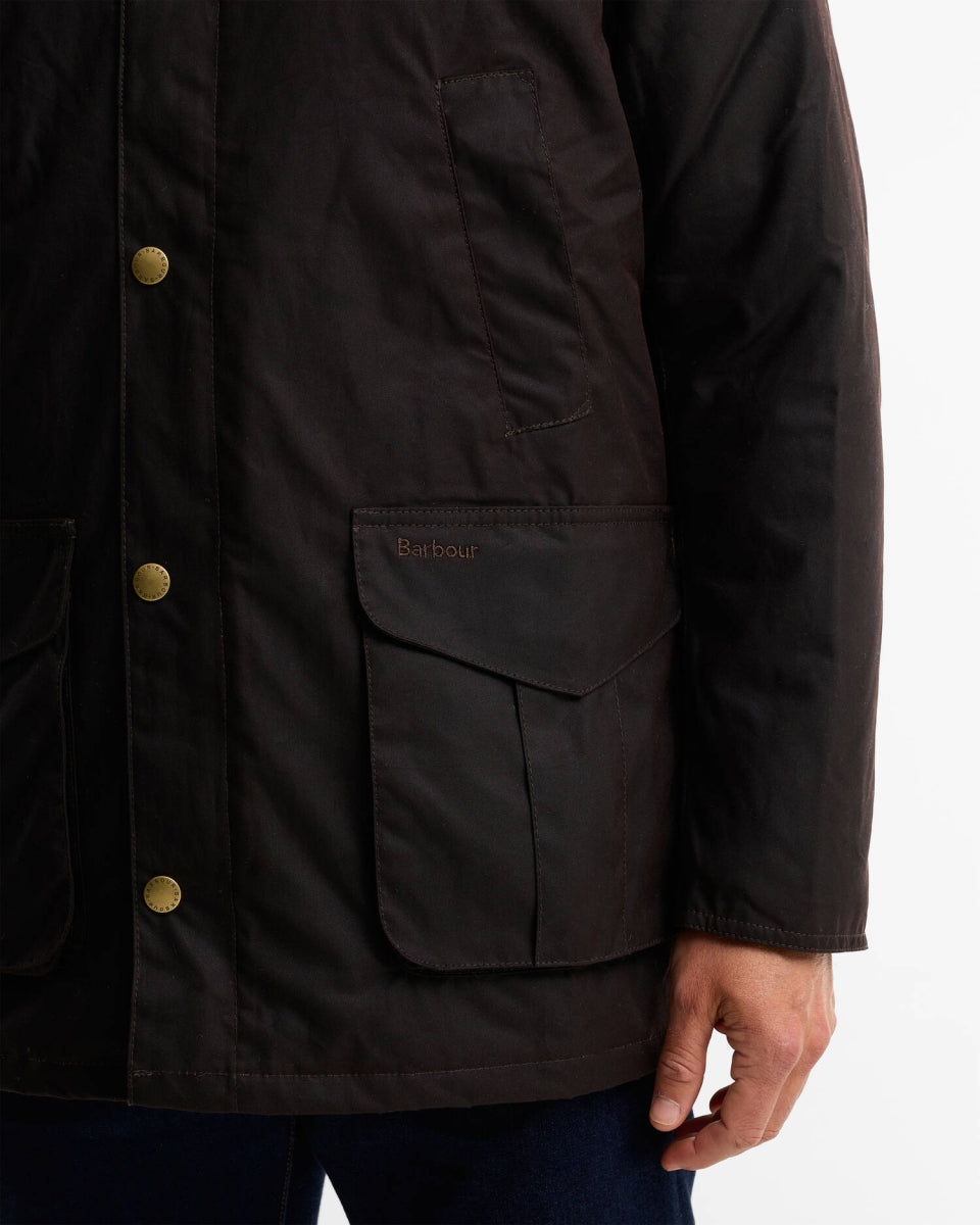 BARBOUR - MWX1213RU91 RUSTIC BARBOUR HEREFORD WAX JACKETS