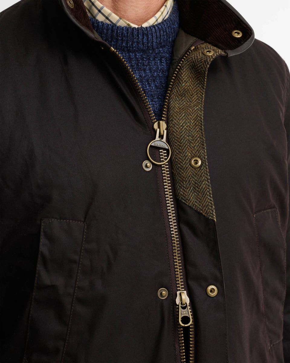 BARBOUR - MWX1213RU91 RUSTIC BARBOUR HEREFORD WAX JACKETS