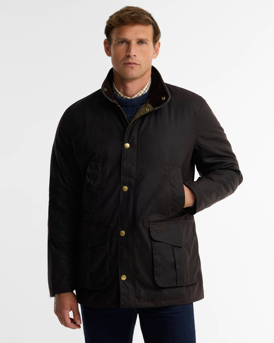 BARBOUR - MWX1213RU91 RUSTIC BARBOUR HEREFORD WAX JACKETS
