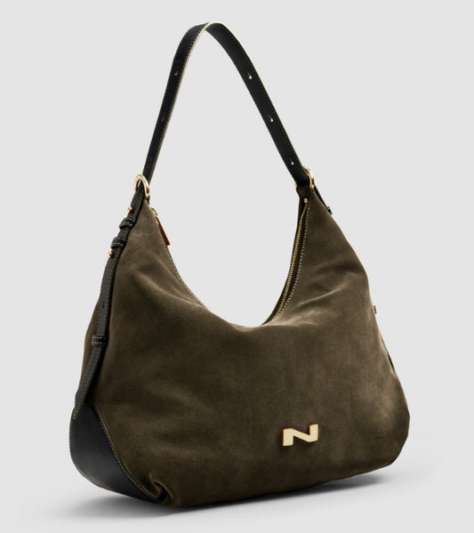 NATHAN BAUME - N252-31-01 CARRIE ZIPPED SHOULDERBAG ASPEN