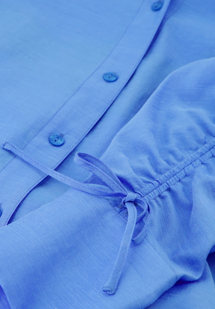 FABIENNE CAPOT - NAVINA BLOUSE BLUE/GREEN