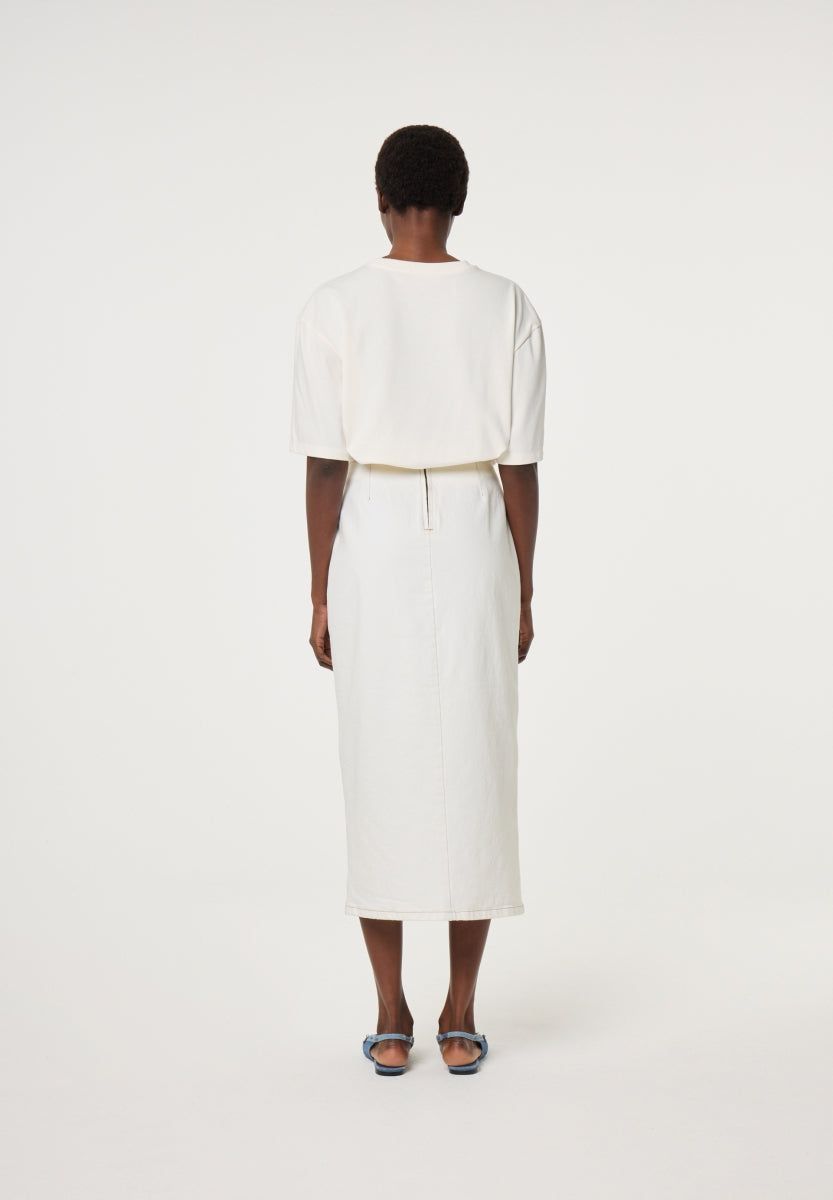 FABIENNE CHAPOT - NIKA SKIRT CREAM WHHITE
