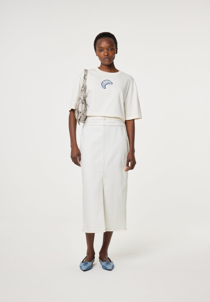 FABIENNE CHAPOT - NIKA SKIRT CREAM WHHITE