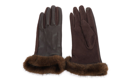 I AM DUTCH - OLG19475 BROWNY HANDSCHOENEN MATREI