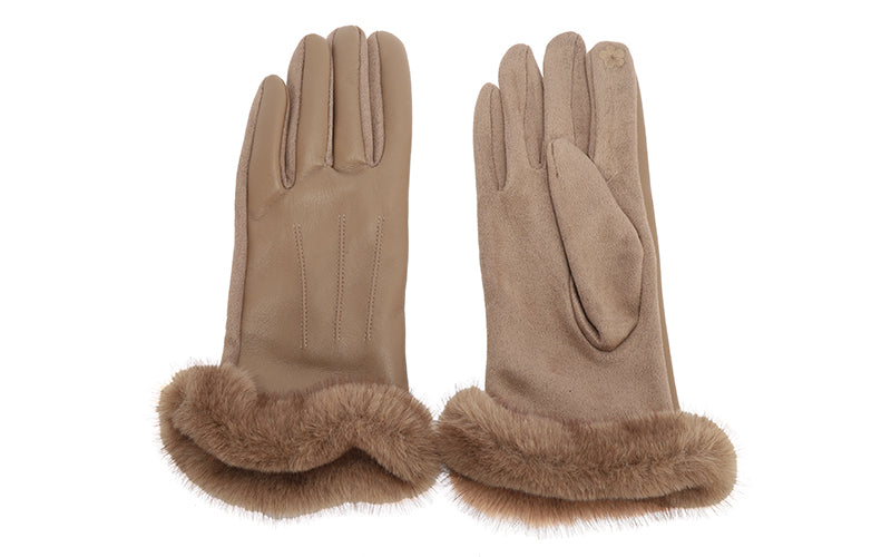 I AM DUTCH - OLG19477 TAUPE HANDSCHOENEN MATREI