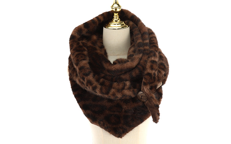 I AM DUTCH - OLSJ19505 PANTER BROWN SJAAL LEGNO