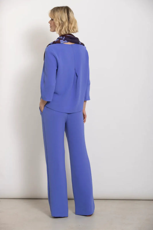 GIGUE - HATIKA CREPE DEEP BLUE BLOES