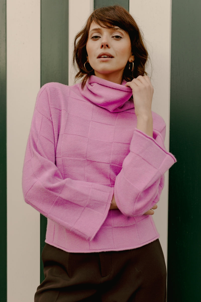 MORE THAN THAT - PULL JACQUELINE PASTEL LAVENDER