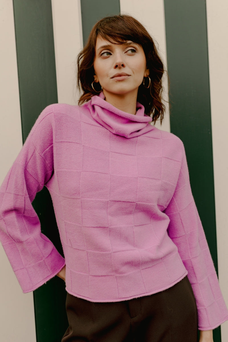 MORE THAN THAT - PULL JACQUELINE PASTEL LAVENDER