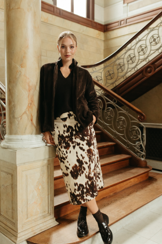 MORE THAN THAT - SKIRT TARA TABACCO