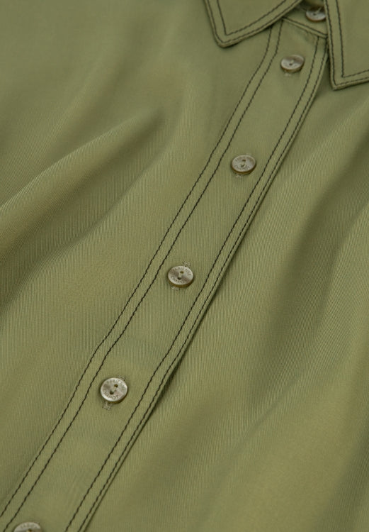 FABIENNE CHAPOT - STELLA BLOUSE MARTINE OLIVE