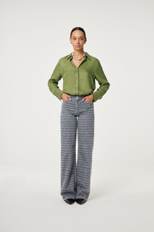 FABIENNE CHAPOT - STELLA BLOUSE MARTINE OLIVE