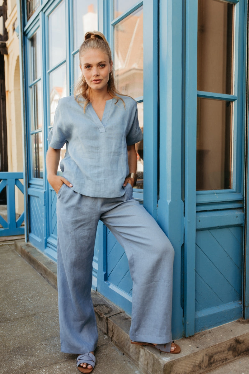 MORE THAN THAT - TOP GISLAINE SKY BLUE