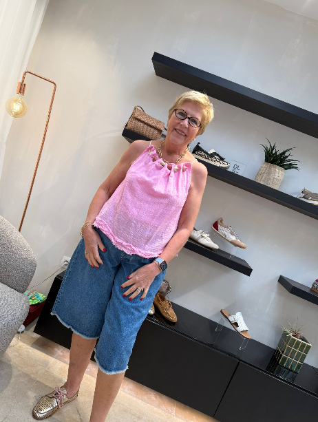 MORGENFRISK - TOP KRALEN PINK
