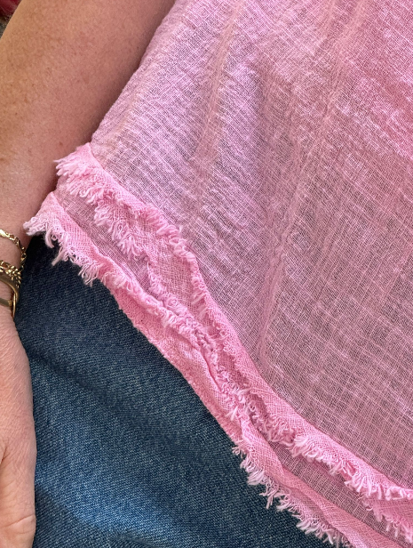 MORGENFRISK - TOP KRALEN PINK