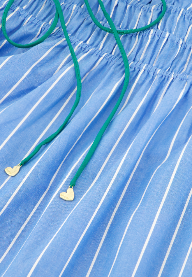 FABIENNE CHAPOT - YOKO SKIRT BLUE PYJAMA STRIPE